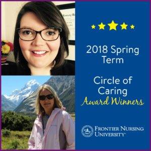 2018 Spring Term Circle of Caring Award Winners