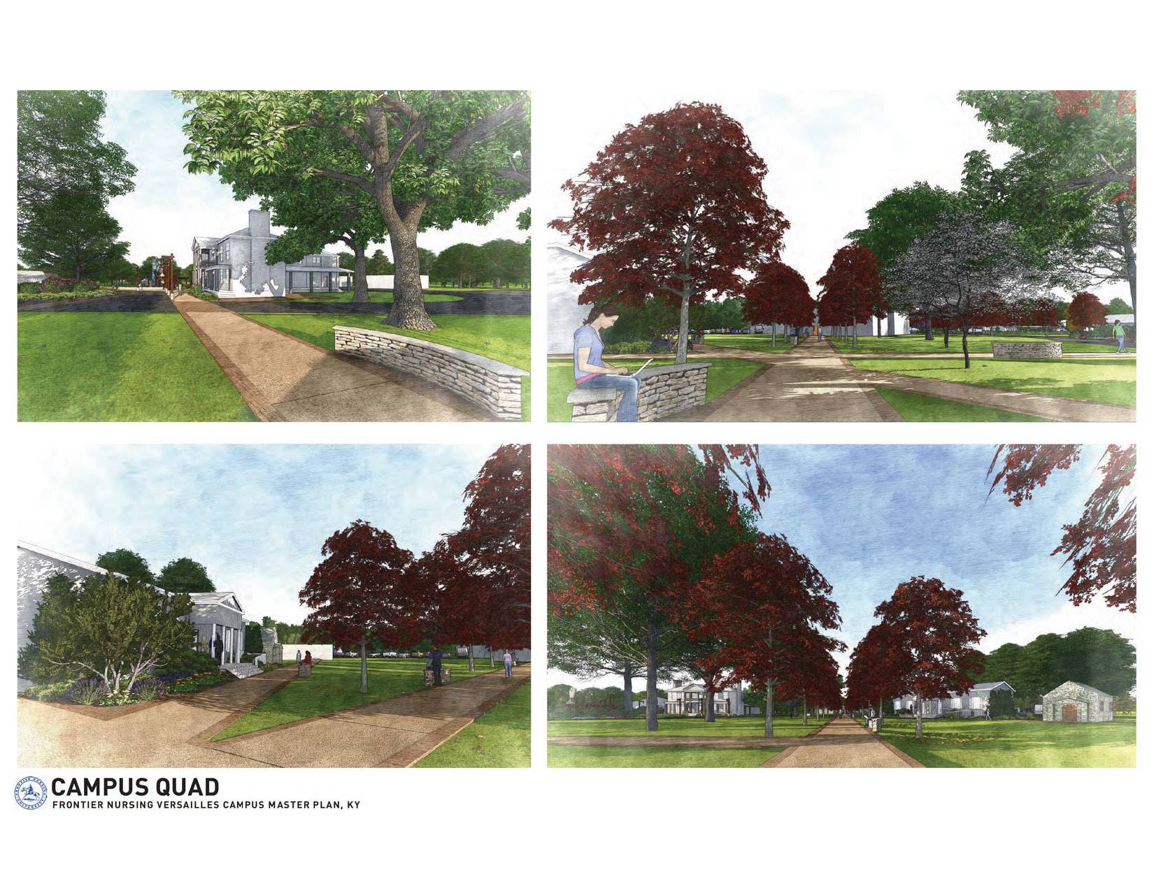 Versailles Campus quad rendering