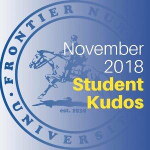 November Student Kudos