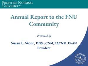 2021 Annual Report to the FNU Community