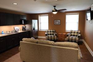 Frontier Nursing University common area in the Student Lodge.